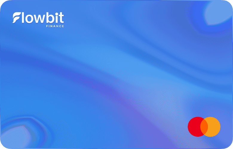 Flowbit card for online payments